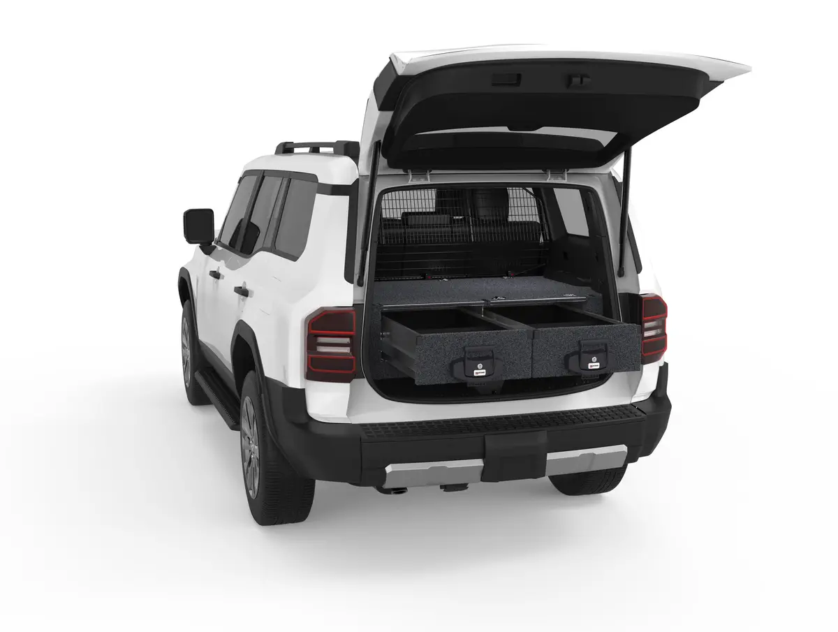 Toyota Landcruiser Prado 250 Series (2024-2026) Gxl 4Wd Interiors Fixed Floor Drawers 1