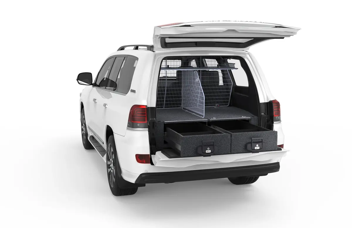 Toyota Landcruiser 200 Series (2007-2021) Gxl 4Wd Interiors Fixed Floor Drawers 1