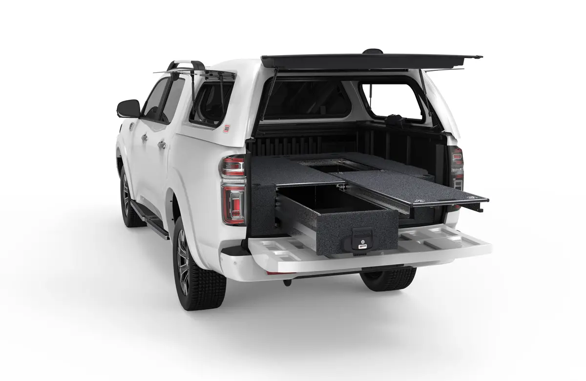 Great Wall Cannon (2022-2025) 4Wd Interiors Single Roller Floor Drawers Dual Cab 1