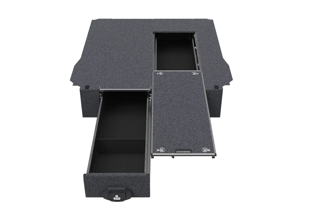 Ram 1500 (2018-2023) Ds 4Wd Interiors Single Roller Floor Drawers Express Crew Cab 2