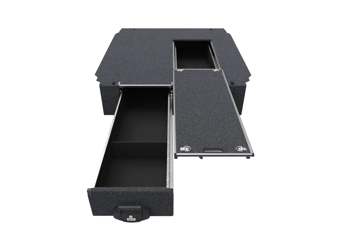 Holden Colorado (2002-2012) 4Wd Interiors Single Roller Floor Drawers Single Cab 2