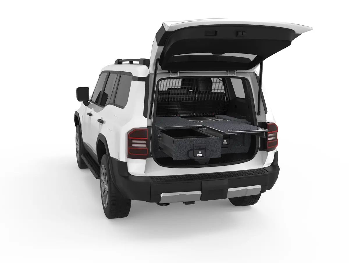 Toyota Landcruiser Prado 250 Series (2024-2026) Gxl 4Wd Interiors Single Roller Floor Drawers 1