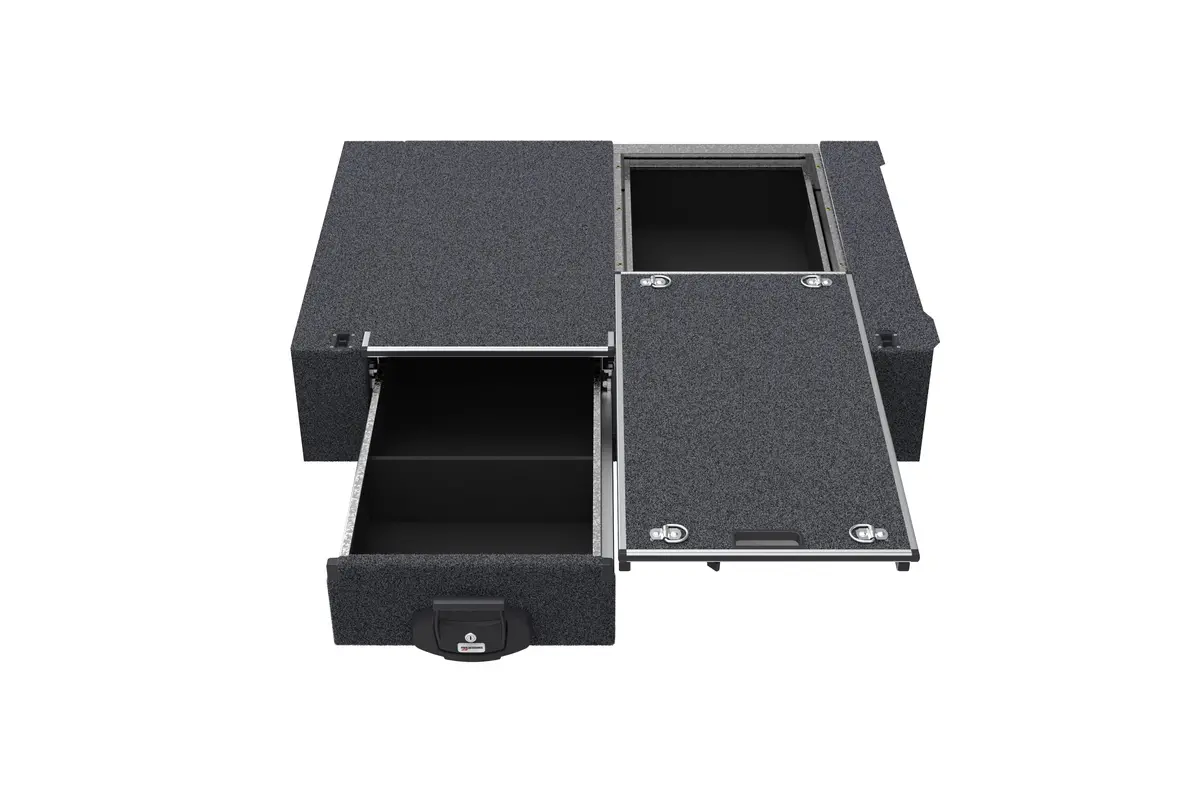 Nissan Patrol (1997-2016) Gu Wagon With Rear Air Con 4Wd Interiors Single Roller Floor Drawers Wagon 2