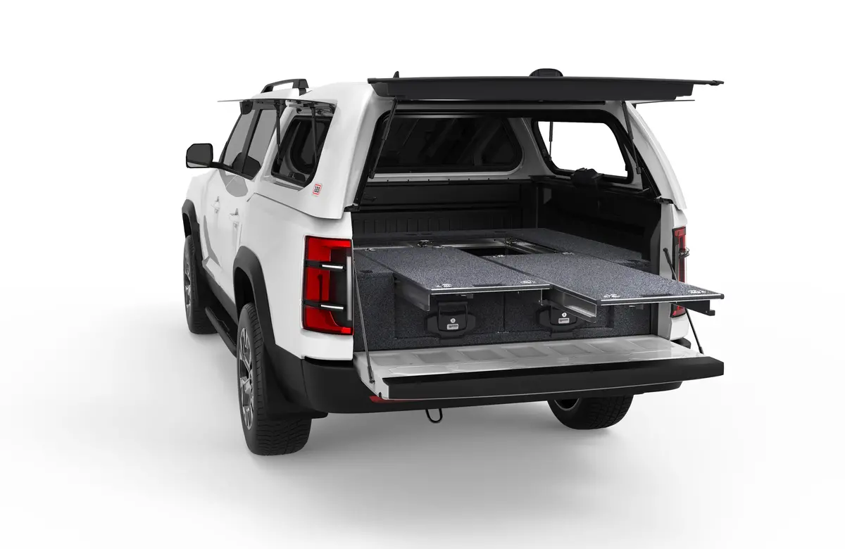 Byd Shark 6 (2025-2027) 4Wd Interiors Dual Roller Floor Drawers Dual Cab 1