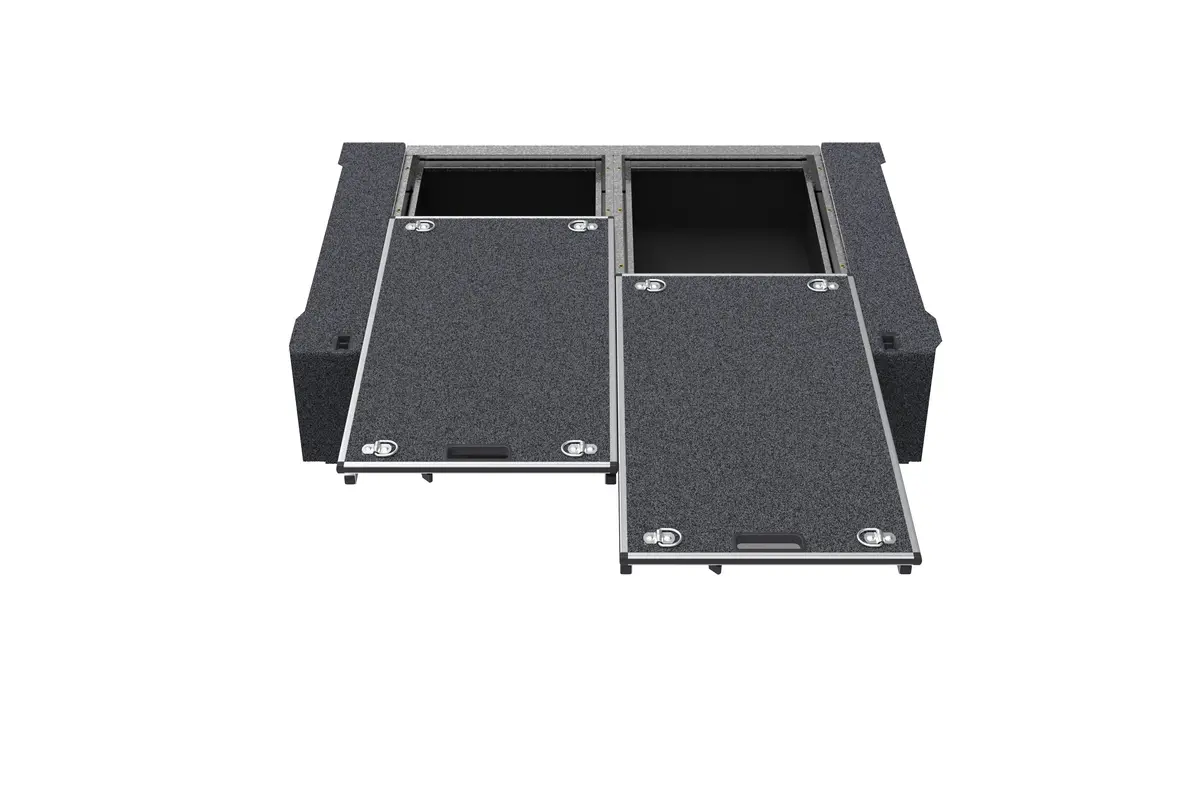 Nissan Patrol (1997-2016) Gu Wagon Without Rear Air Con 4Wd Interiors Dual Roller Floor Drawers Wagon 2