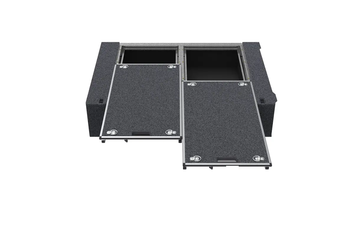 Nissan Patrol (1997-2016) Gu Wagon With Rear Air Con 4Wd Interiors Dual Roller Floor Drawers Wagon 2