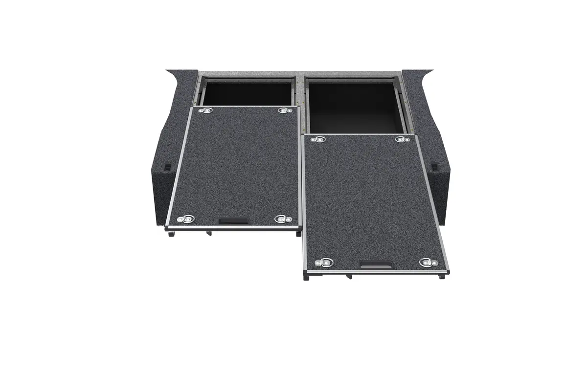 Nissan Patrol (2011-2027) Y62 4Wd Interiors Dual Roller Floor Drawers Wagon 2