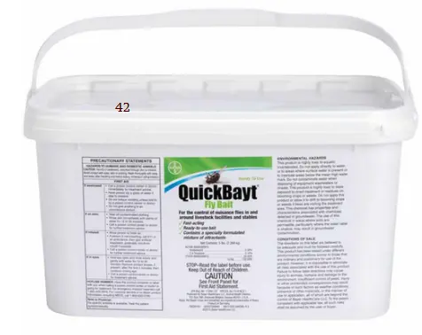Bayer: Quickbayt Fly Bait 5Lb 1