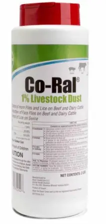Bayer: Co-Ral 1% Livestock Dust 2Lb 1