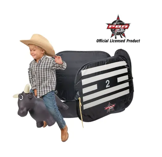 Lil' Bucker Bull & Pbr Bucking Chute 1