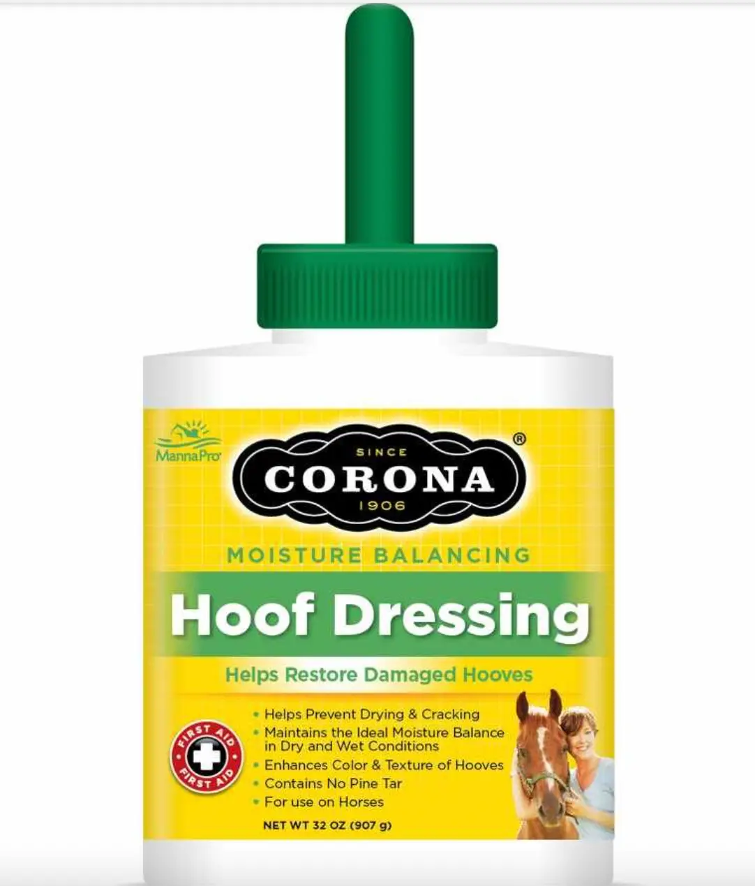 Corona: Hoof Dressing W/Brush 32Oz 1