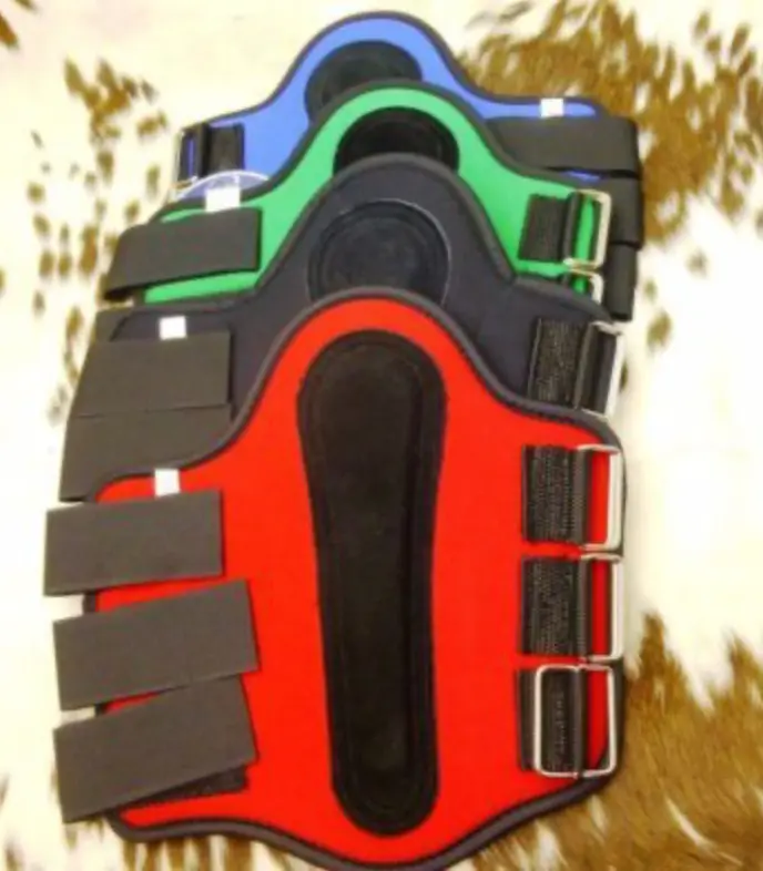 Neoprene Splint Horse Boots - Blue 1