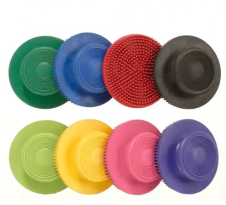 Rubber Face Brush- Pink 1