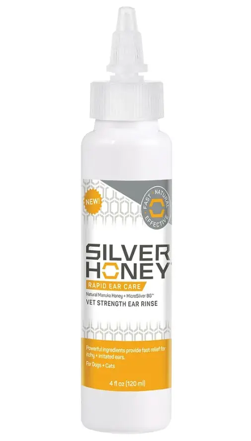 Silver Honey Rapid Ear Care Vet Strength Ear Rinse 1