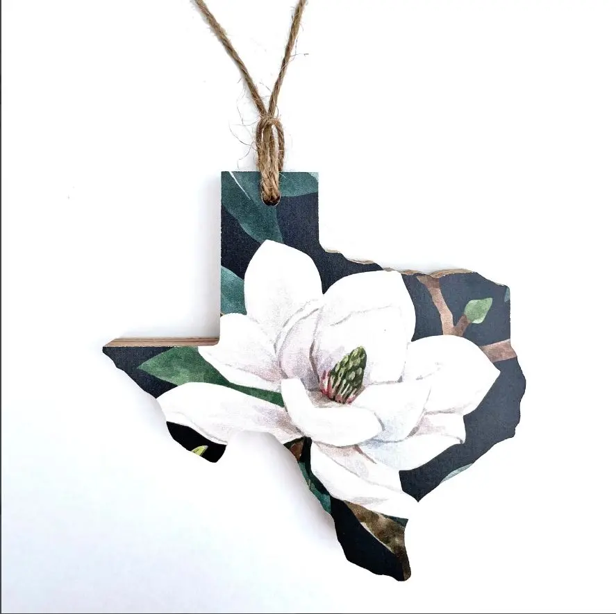 Magnolia Texas Ornament 1