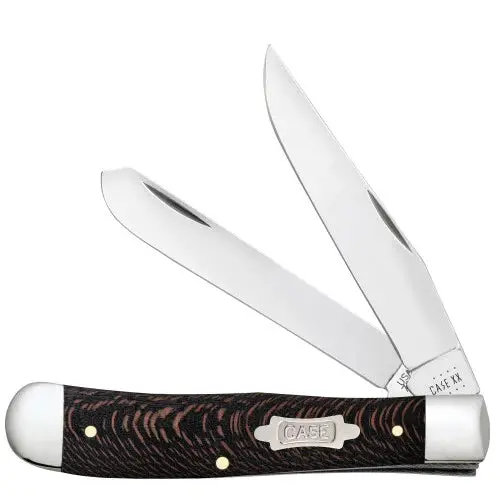 Case Xx - 25570 - Black Sycamore Wood Trapper 1