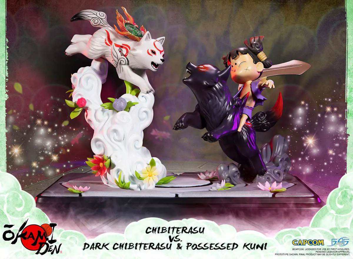 Chibiterasu Vs Dark Chibiterasu 1