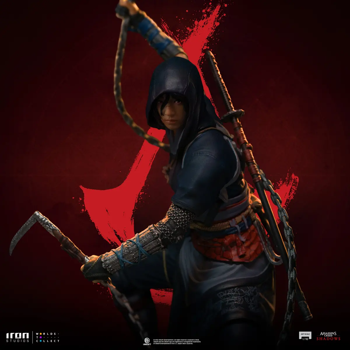 Assassin's Creed Shadows: Naoe Tenth Scale 1