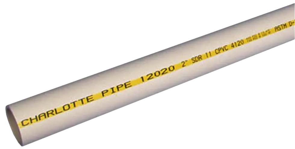 200-Lb Sch40 1-1/4X20' Pvc Bell-End 1