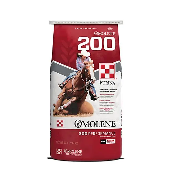 Purina® Omolene® #200 Performance Horse Feed 50Lbs 1