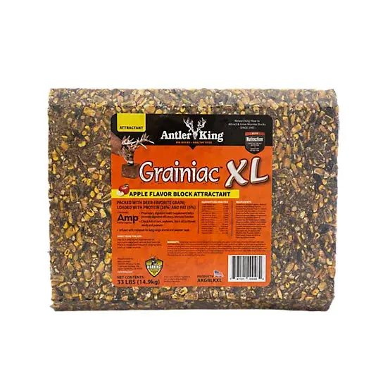 Antler King 33 Lb. Grainiac Xl Deer Attractant Block 1
