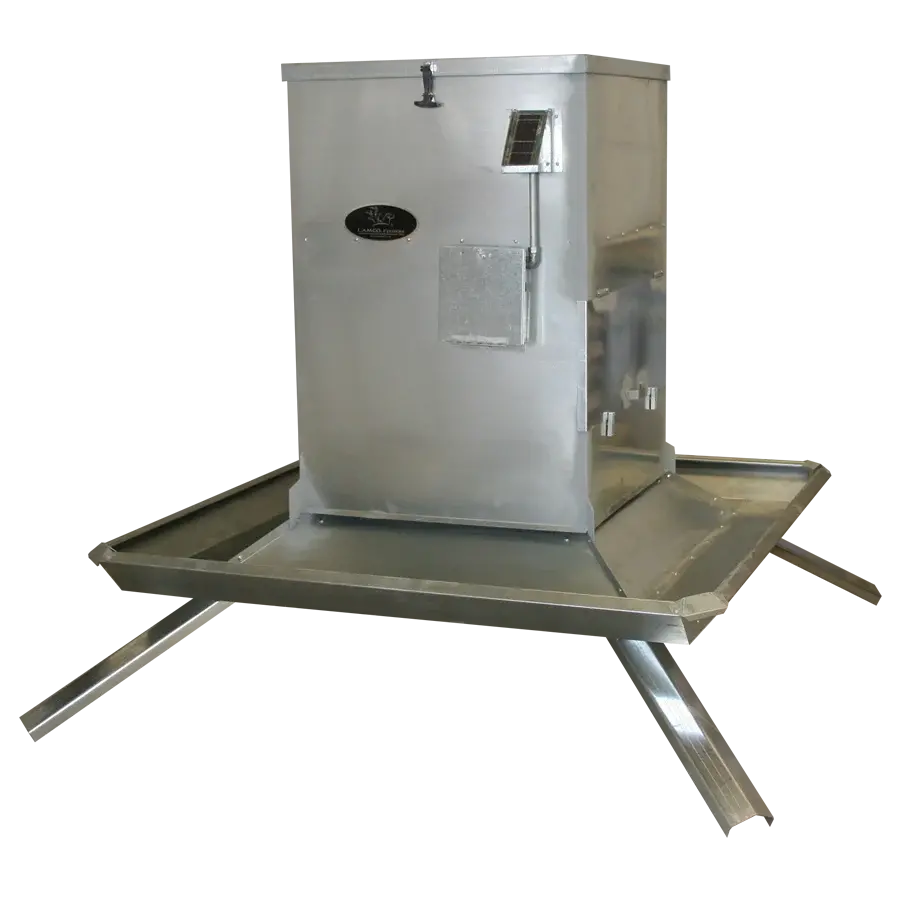 Protein Feeders
Timed Trough Protein Feeder 800 Lb Capacity 1