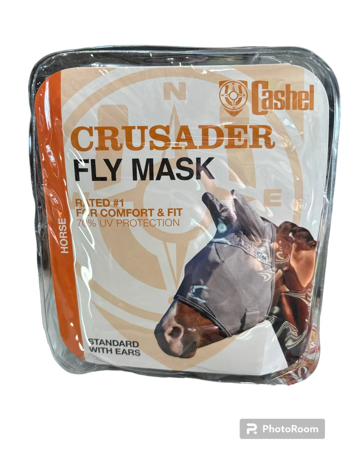 Fly Mask Horse Std Ears 1