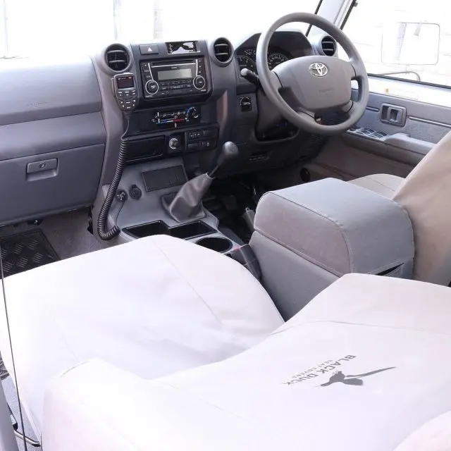 Toyota Landcruiser (2009-2015) 79 Series Single Cab Full Length Floor Console - Design 11 - Department Of Interior 1