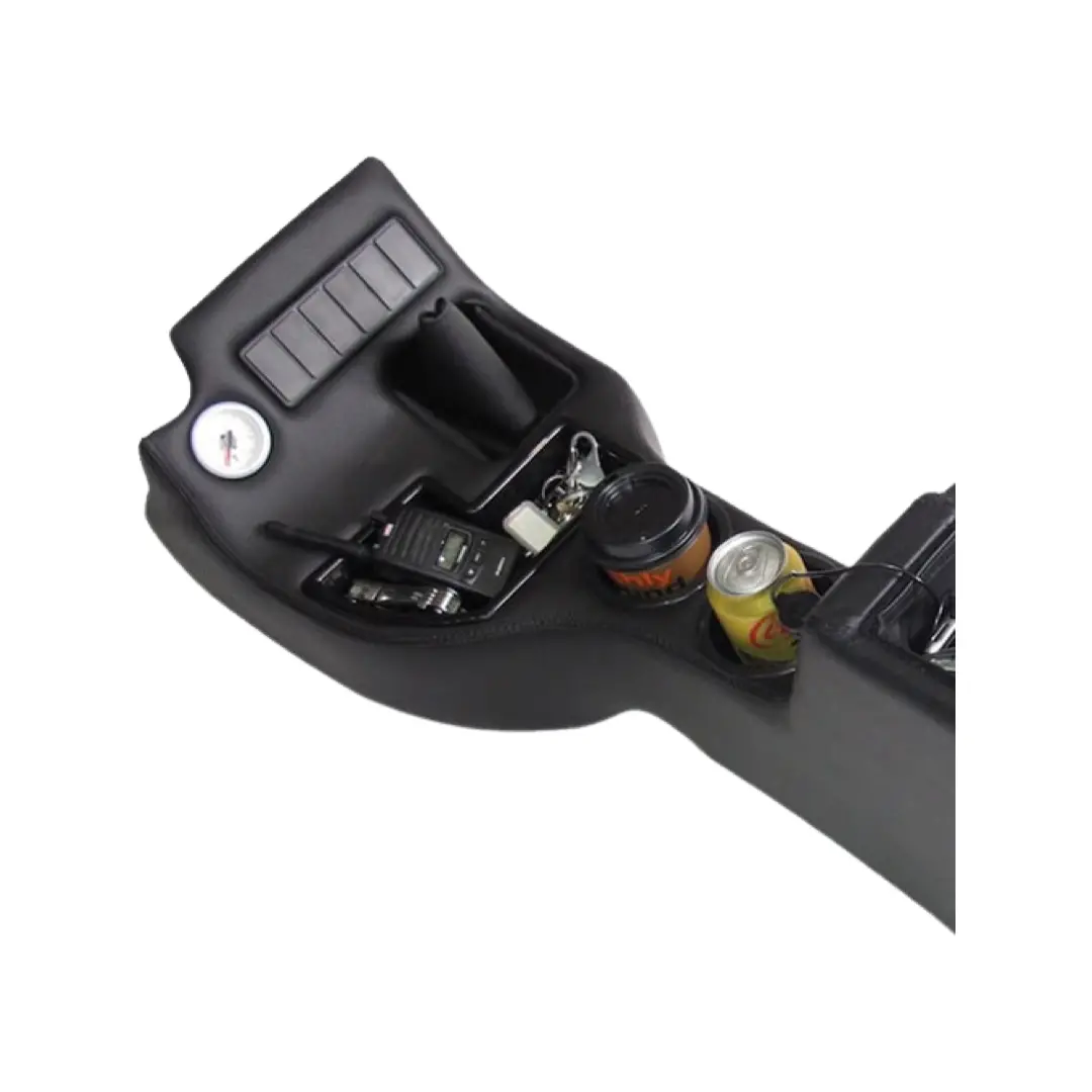 Toyota Landcruiser (2009-2021) 76 Series  Station Wagon Full Length Floor Console - Design 4 - Department Of Interior 1