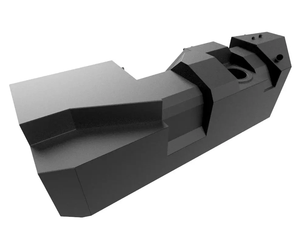 Ram 2500 (2016-2025) Crew Cab 220Lt Brown Davis Replacement Long Range Fuel Tank (Sku: Dram16r4) 1