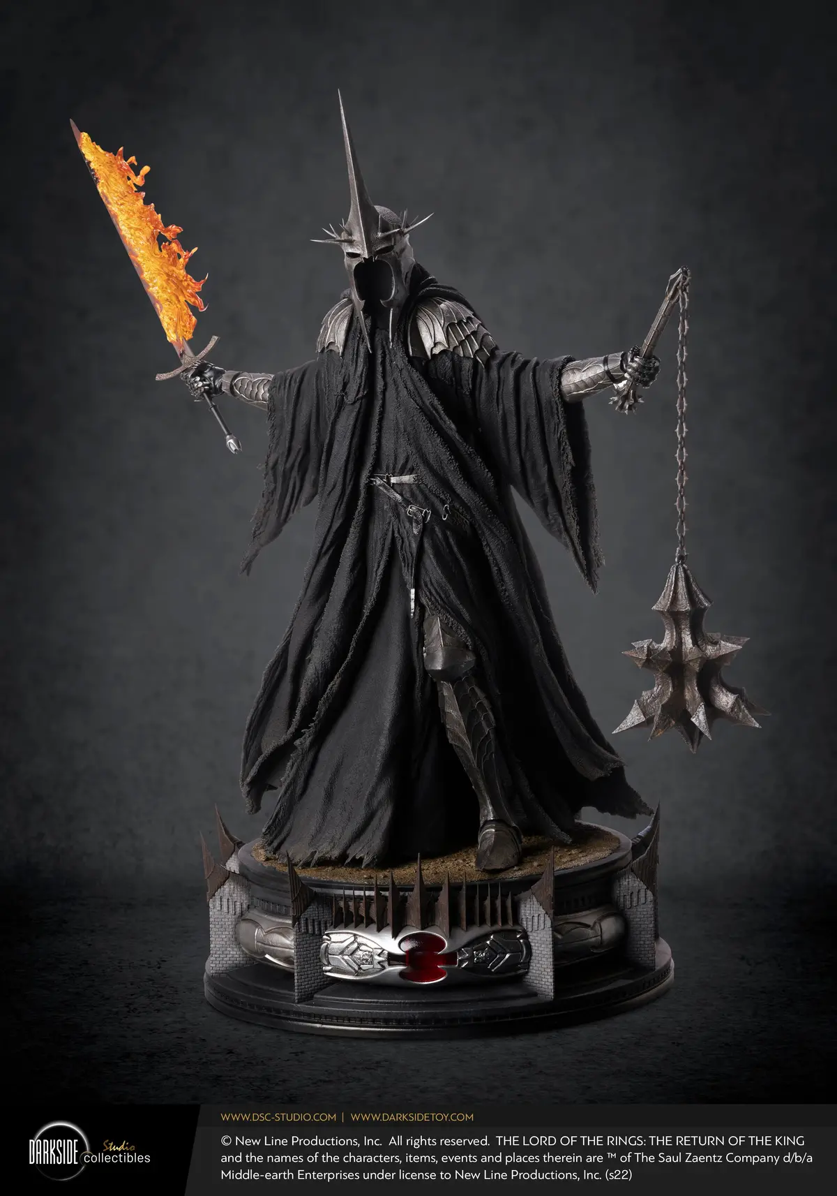 Lord Of The Rings: The Witch-King Of Angmar John Howe Signature Edition Masters Series 1