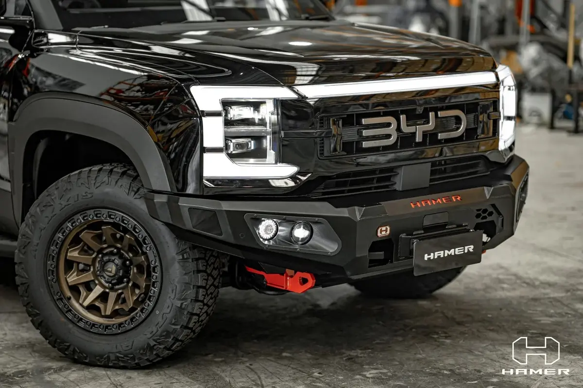 Byd Shark 6 (2024 - 2027) Hamer 4X4 King Series Bullbar 1