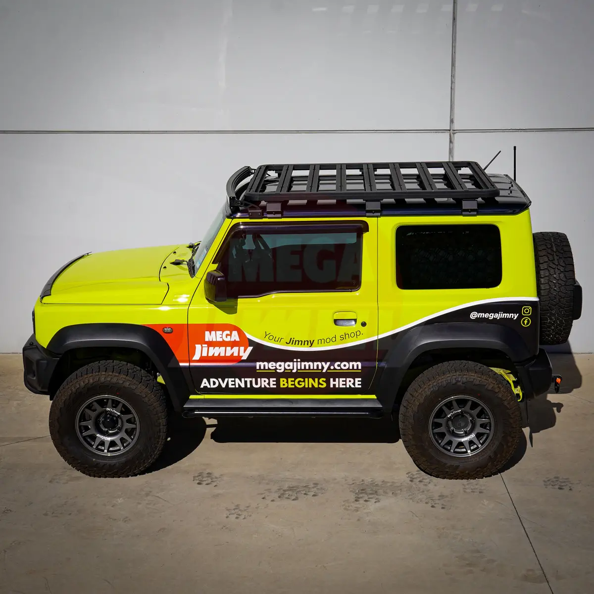 Mg-X Pro Roof Rack System (Jb74 Jimny) 1