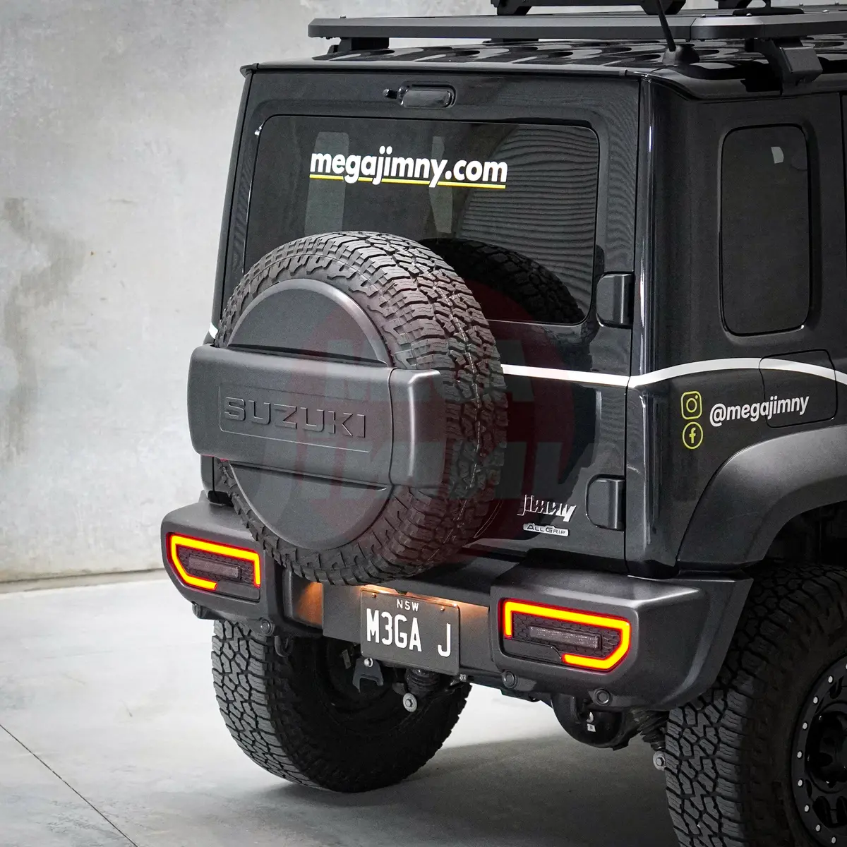 Styl Arctis 'Night' Led Tail Lights (Jb74/Jc74 Jimny) 1