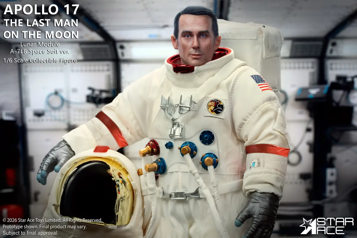 Nasa: Eugene Cernan, The Last Man On The Moon Apollo 17 1