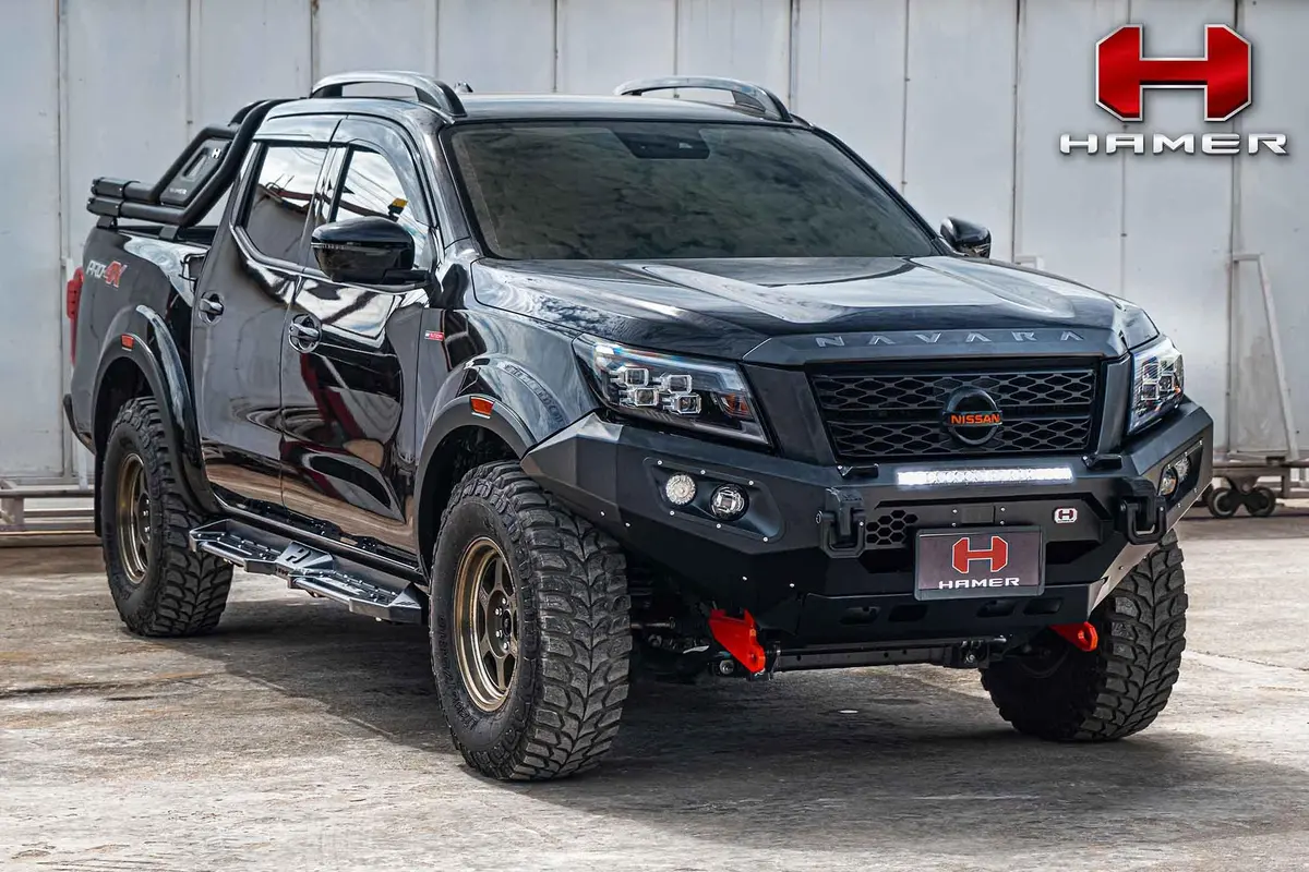 Nissan Navara Np300 (2021-2027) Hamer 4X4 King Series Bullbar 1