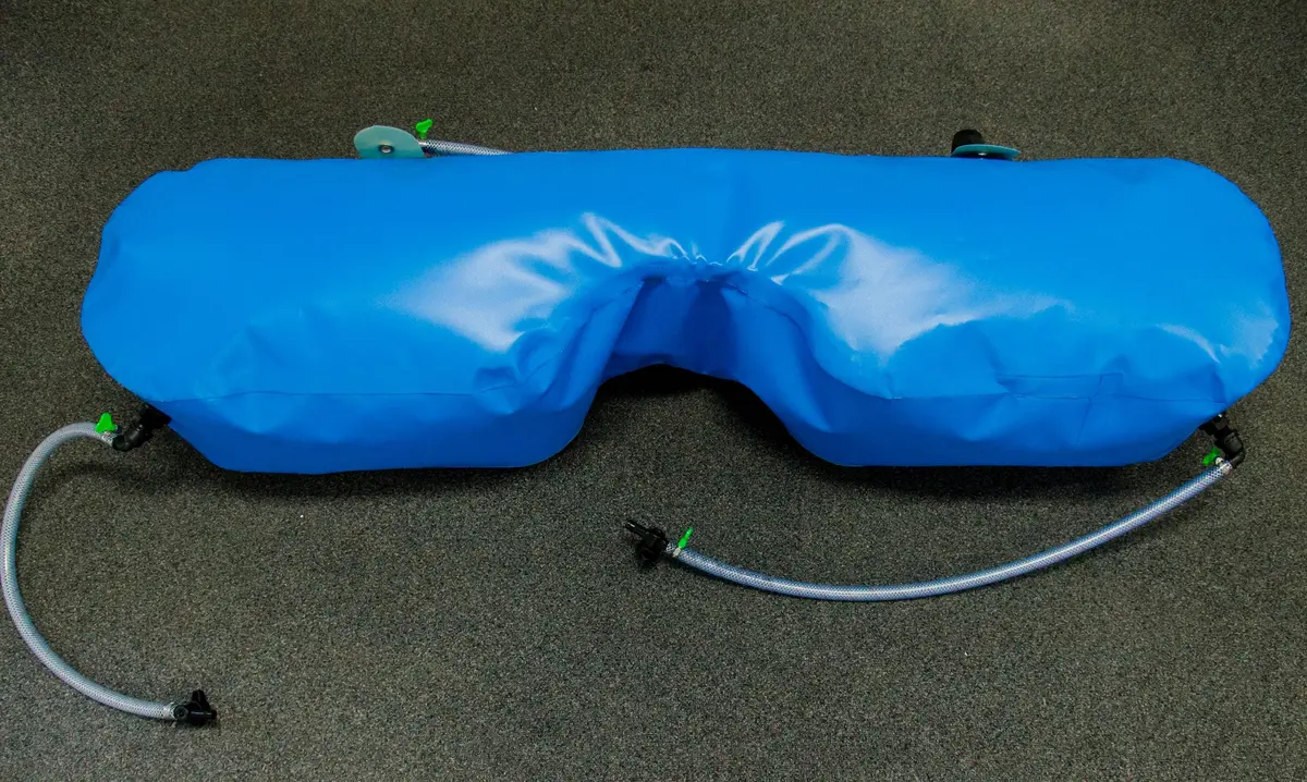 Extra Heavy-Duty Low-Profile Water Bladder With Cut-Out For Transmission Hump 125L – Dwn125bh – Potable Tpu 1