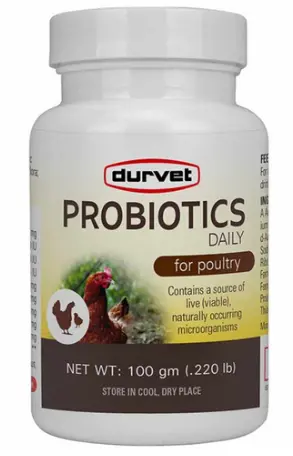 Durvet: Probiotics Daily - Poultry 100 Gm 1