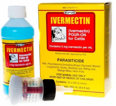 Durvet: Ivermectin Pour-On - 250 Ml 1