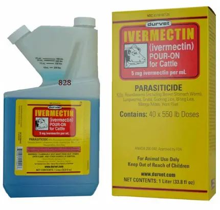Durvet: Ivermectin Pour-On 1 Liter 1