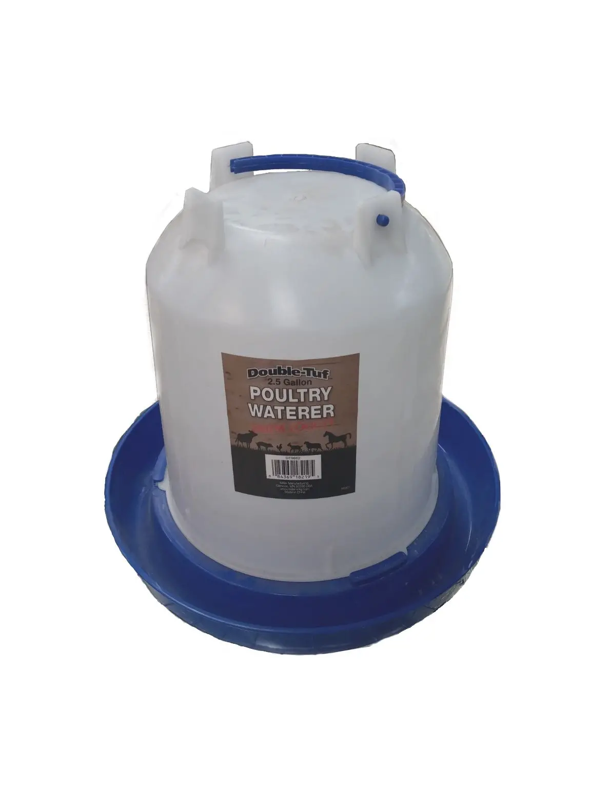 Double-Tuf Poultry Waterer (Blue) 1