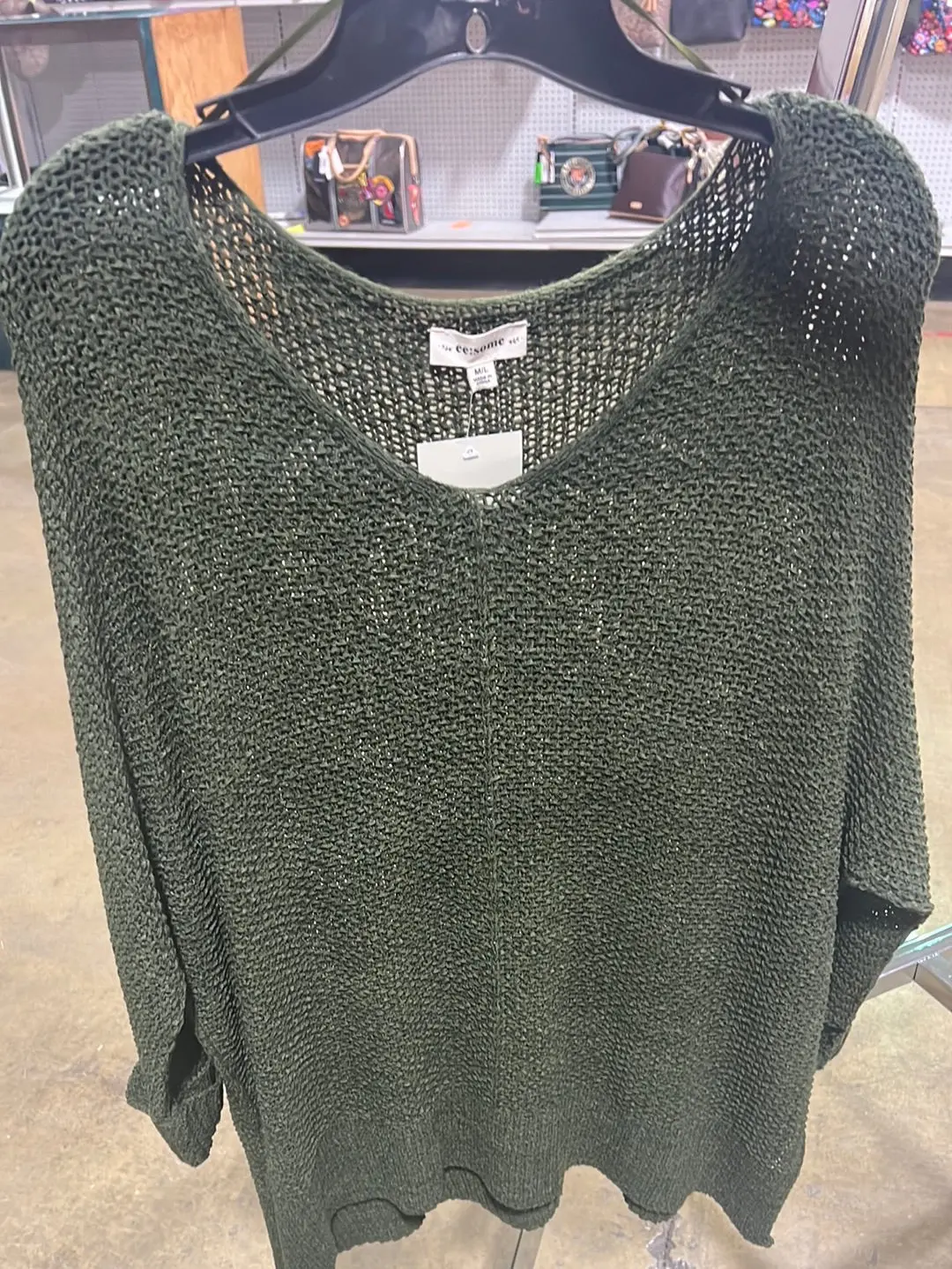 Knit Sweater Green Hunter 1
