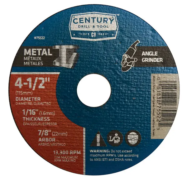 1A 4.5X1/16 Thin Metal Cut Whl 1