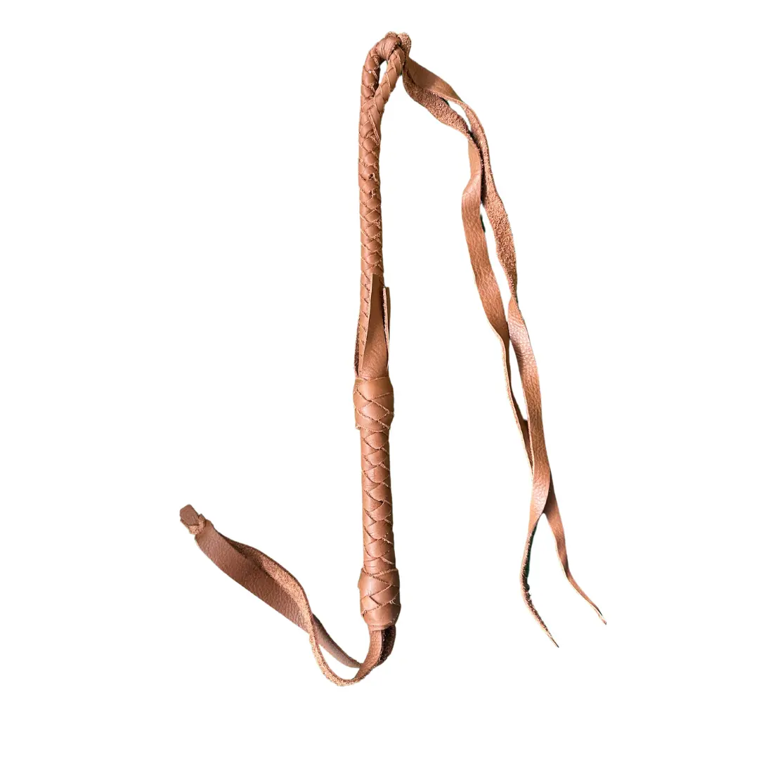 Crop Leather - Brown - Cuarta 1