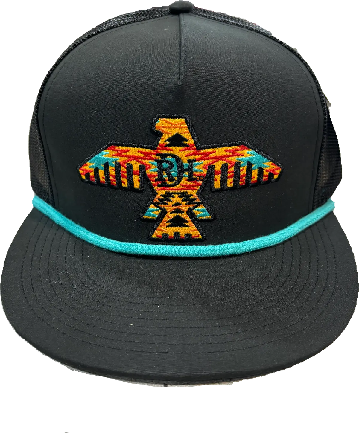 Johnny- Black/Black/Turquoise Rope- Red Dirt 1