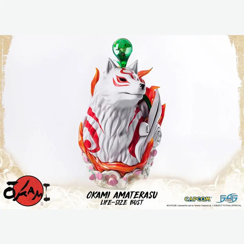 Okami: Amaterasu Life-Size Bust 1