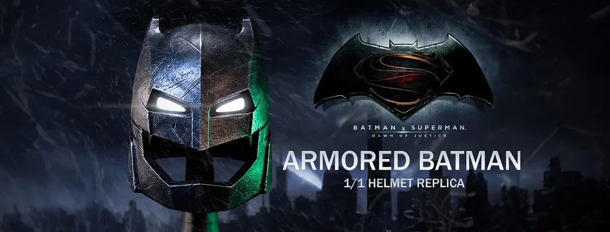 Dc Batman V Superman Dawn Of Justice (2016): Armored Batman Helmet 1