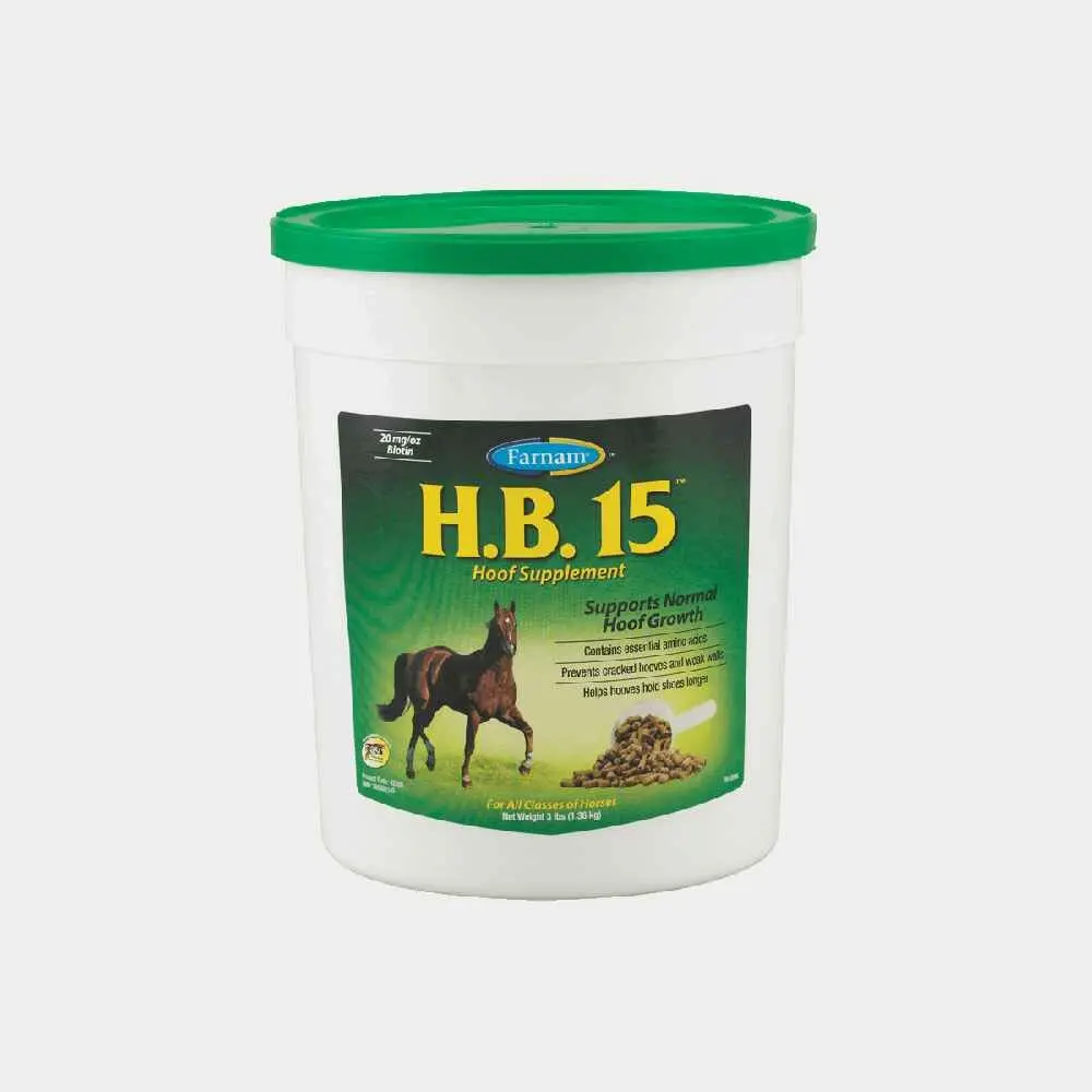 H.B. 15 Hoof Supplement 3 Lb 1