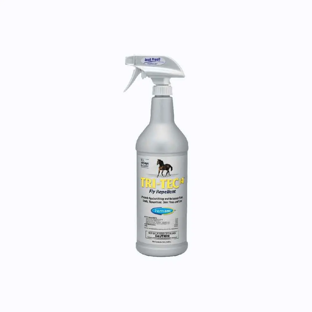 Tri-Tec 14 Fly Repellent With Sprayer - 32 Oz 1