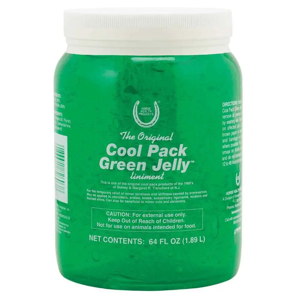Cool Pack Green Jelly Liniment 64 Oz 1